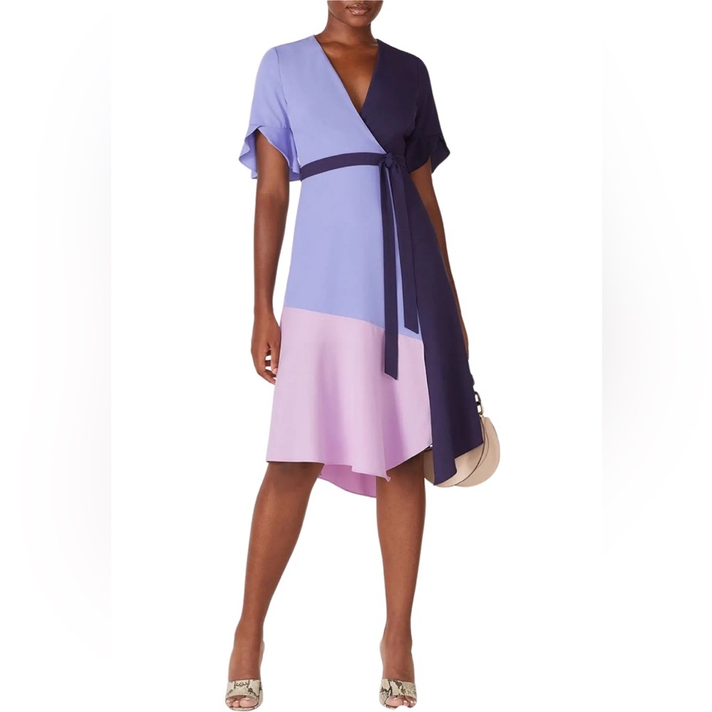 Hutch Colorblock Wrap Dress‎